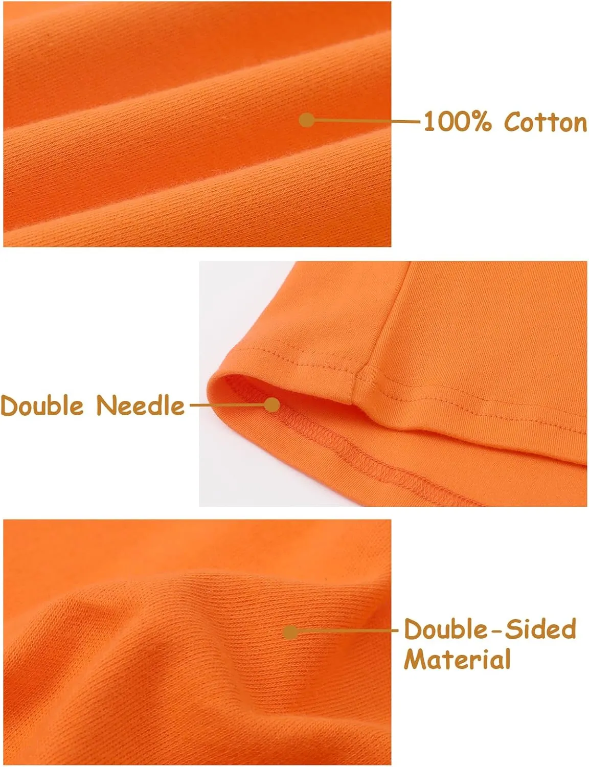 A&J DESIGN Pajamas Set for Kids 2-14 Years, 100% Cotton Solid Color 2 Piece Pjs