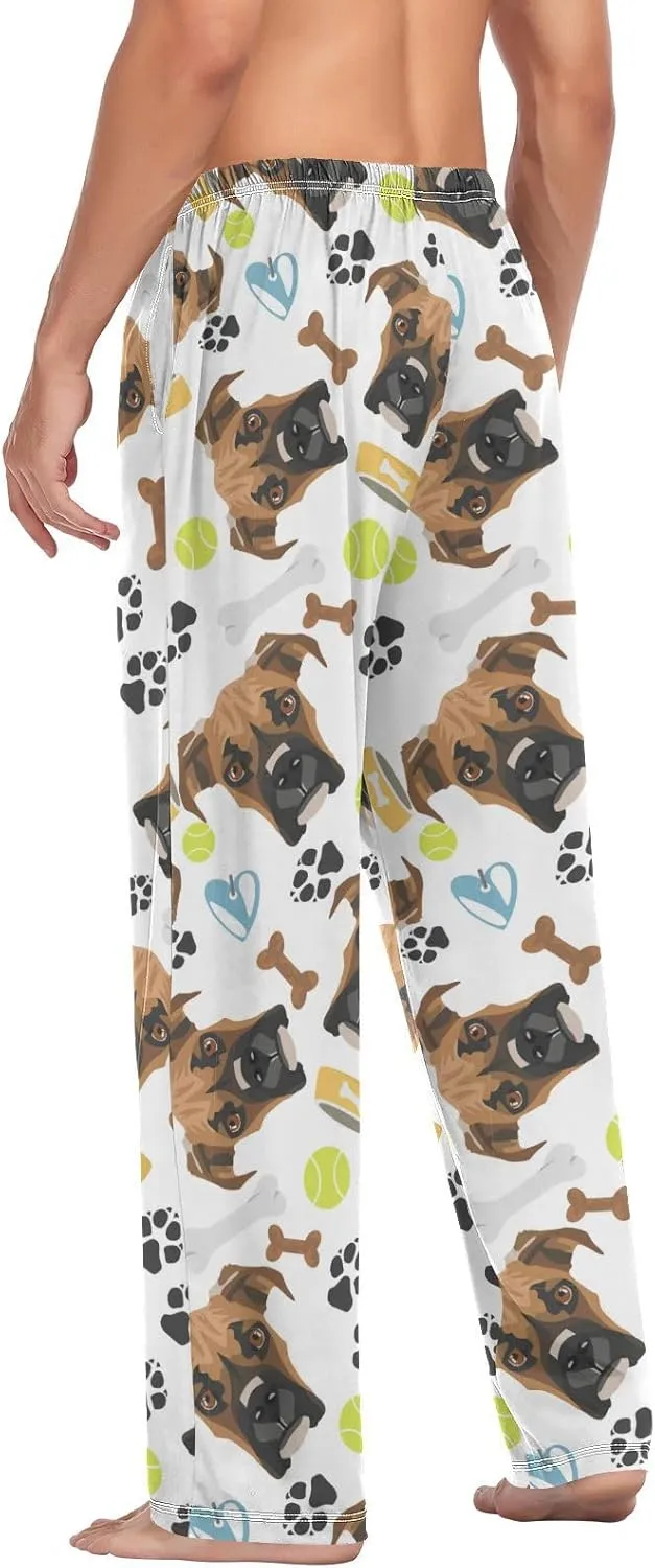 Aslsiy Mens Pajama Pants Pajama Bottoms Lounge PJ Pants for Men