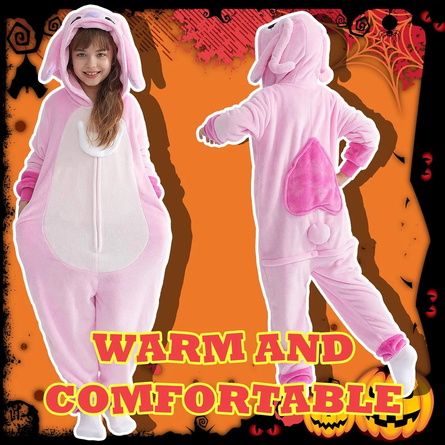 Beauty Shine Onesie Cartoon Animal Costume One Piece Pajamas Cosplay Halloween Christmas Sleepwear Jumpsuit Homewear