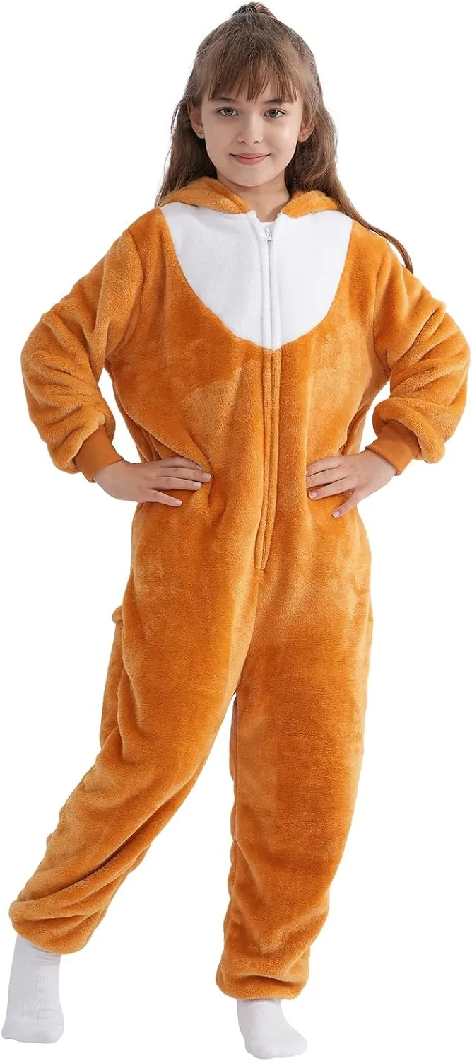 Beauty Shine Onesie Cartoon Animal Costume One Piece Pajamas Cosplay Halloween Christmas Sleepwear Jumpsuit Homewear