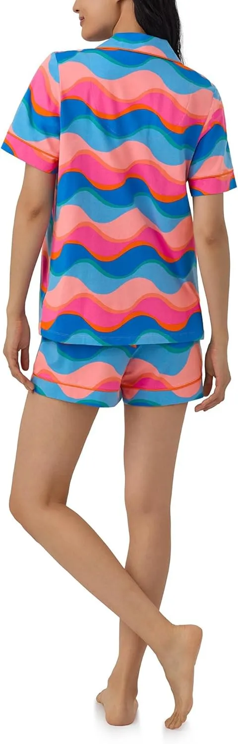 BedHead Pajamas Women's Boxer Short Sleeve Pj Set