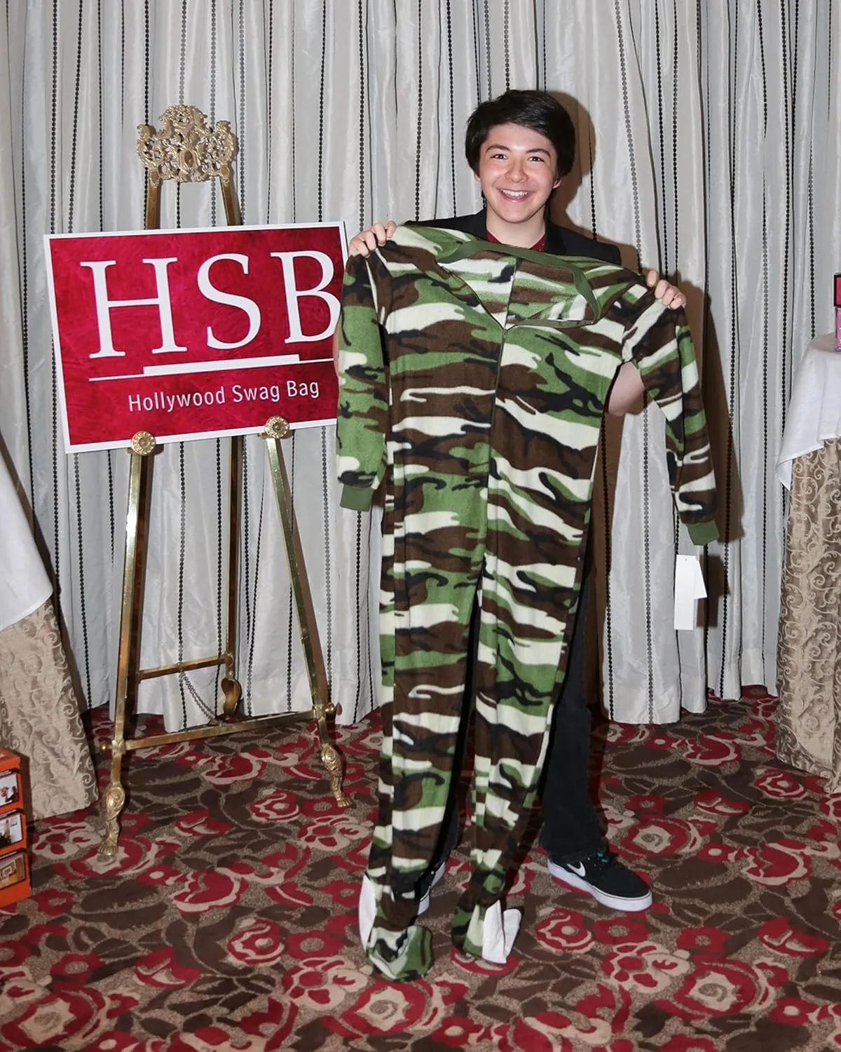 Big Feet Pjs Big Boys Kids Camo Fleece Onesie Footed Pajamas
