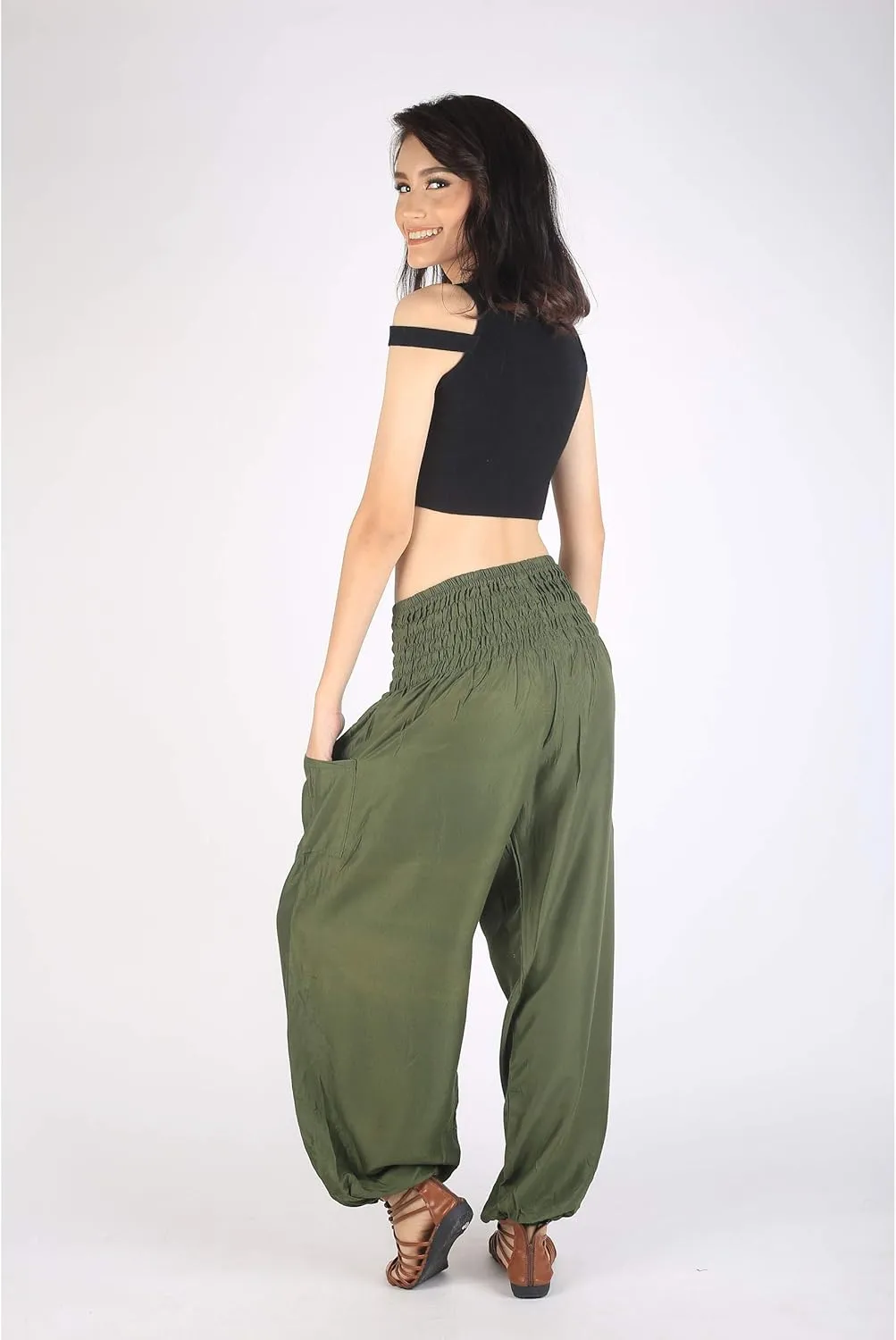 Boho Pants Harem Pants Yoga Trousers for Woman Bohemian Beach Pants