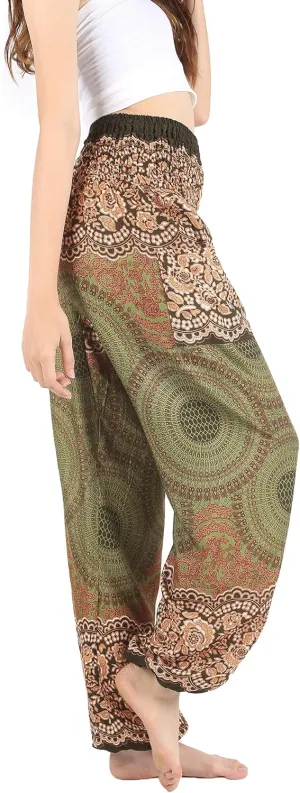 Boho Pants Harem Pants Yoga Trousers for Woman Bohemian Beach Pants