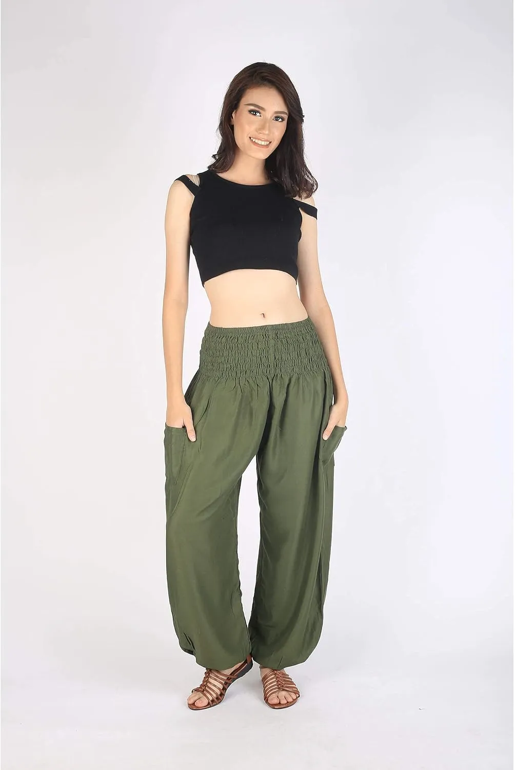 Boho Pants Harem Pants Yoga Trousers for Woman Bohemian Beach Pants