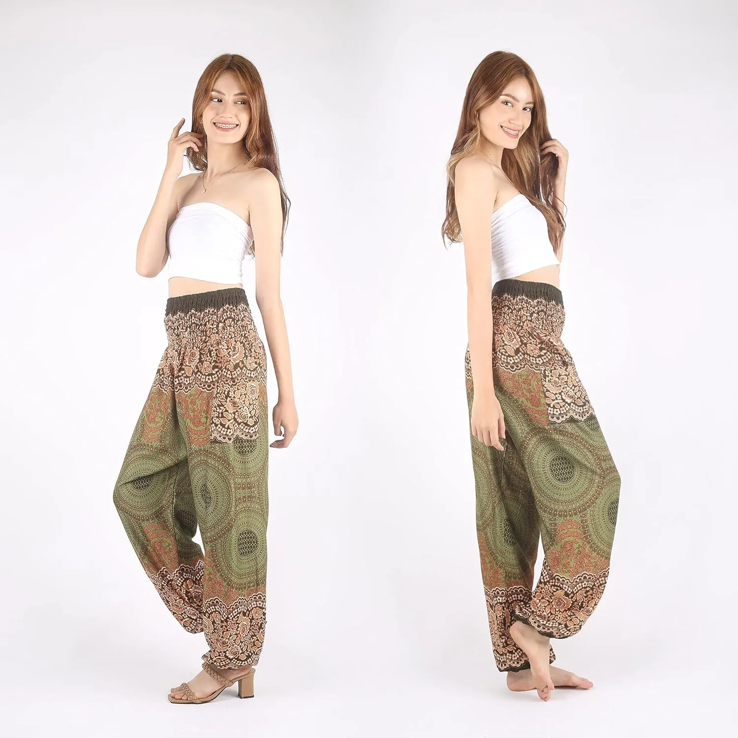 Boho Pants Harem Pants Yoga Trousers for Woman Bohemian Beach Pants