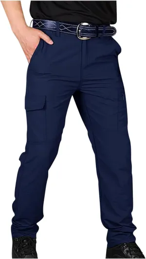 Cargo Pants for Men Lightweight Stretch Hiking Pants Military Cargo Work Pants Ripstop Tactical Waterproof Pants