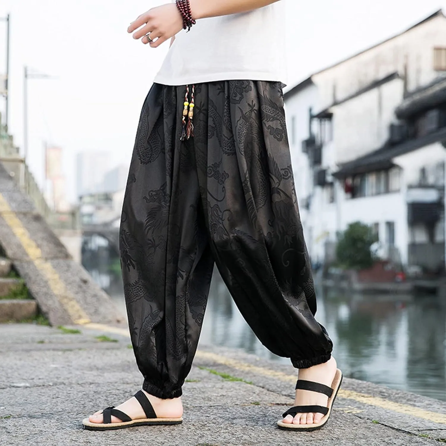 Cargo Pants for Men Relaxed Fit Hiking Pants Workout Joggers Sweatpants for Men Men's Athletic Sweatpants Loose Fit