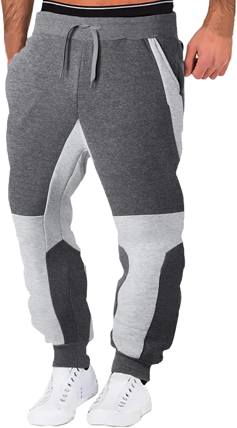 Cargo Pants for Men Relaxed Fit Mens Cargo Pants Workout Bodybuilding Sweatpants Work Pants for Men with Pockets Mens