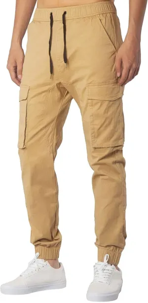 Cargo Pants for Men Relaxed Fit Mens Sweatpants Fleece Large Size Sweatpants Plush Thickening Cotton-Padded Trousers