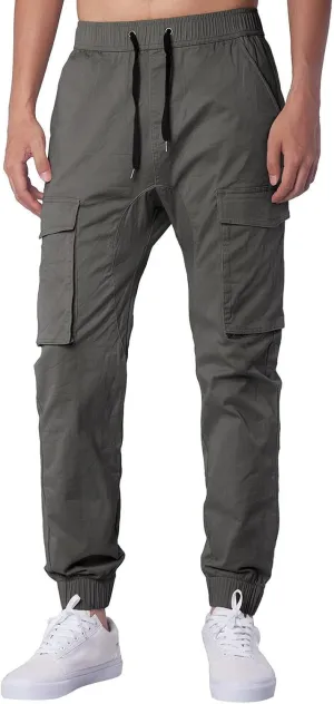Cargo Pants for Men Relaxed Fit Mens Sweatpants Fleece Large Size Sweatpants Plush Thickening Cotton-Padded Trousers
