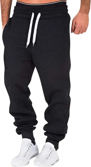 Cargo Pants for Men Relaxed Fit Pant Lightweight Tactical Pants Hiking Jogger Sweatpants Multi-Pocket Outdoor Trouser