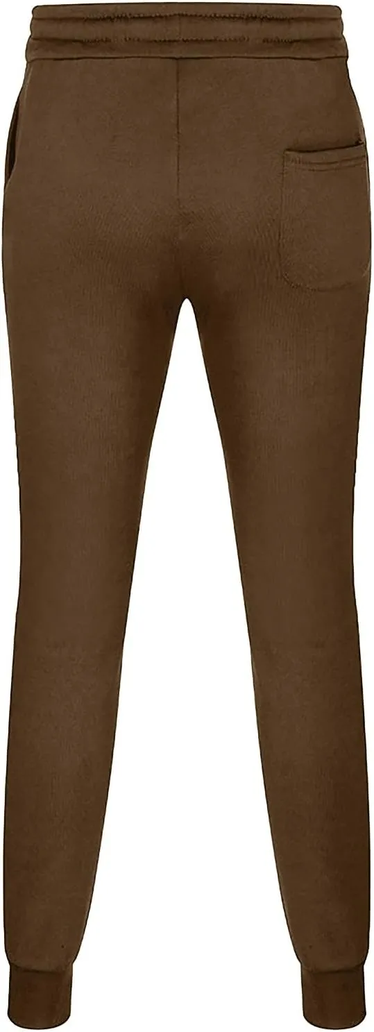 Cargo Sweatpants for Men Mens Lounge Pants Fit Cargo Work Pants Wild Drawstring Sports Jogger with Pockets Long Pants