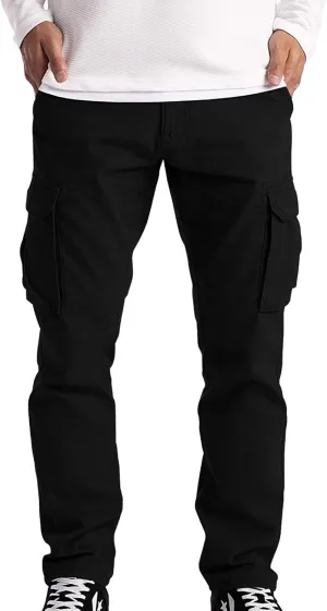 Cargo Sweatpants for Men Mens Lounge Pants Heavyweight Mens Fashion Athletic Joggers Pants Sweatpants Trousers Cotton