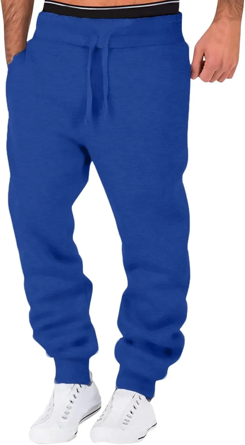 Cargo Sweatpants for Men Mens Lounge Pants Sweatpants for Men with Pockets Men's Casual Pants Hip Hop Letter Printed
