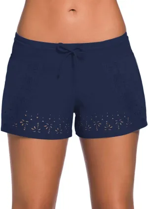 ChinFun Women's Board Shorts Swimswear Bottoms Tankini Swim Bathing Briefs Swimsuit Boardshorts Beach Trunks with Liner