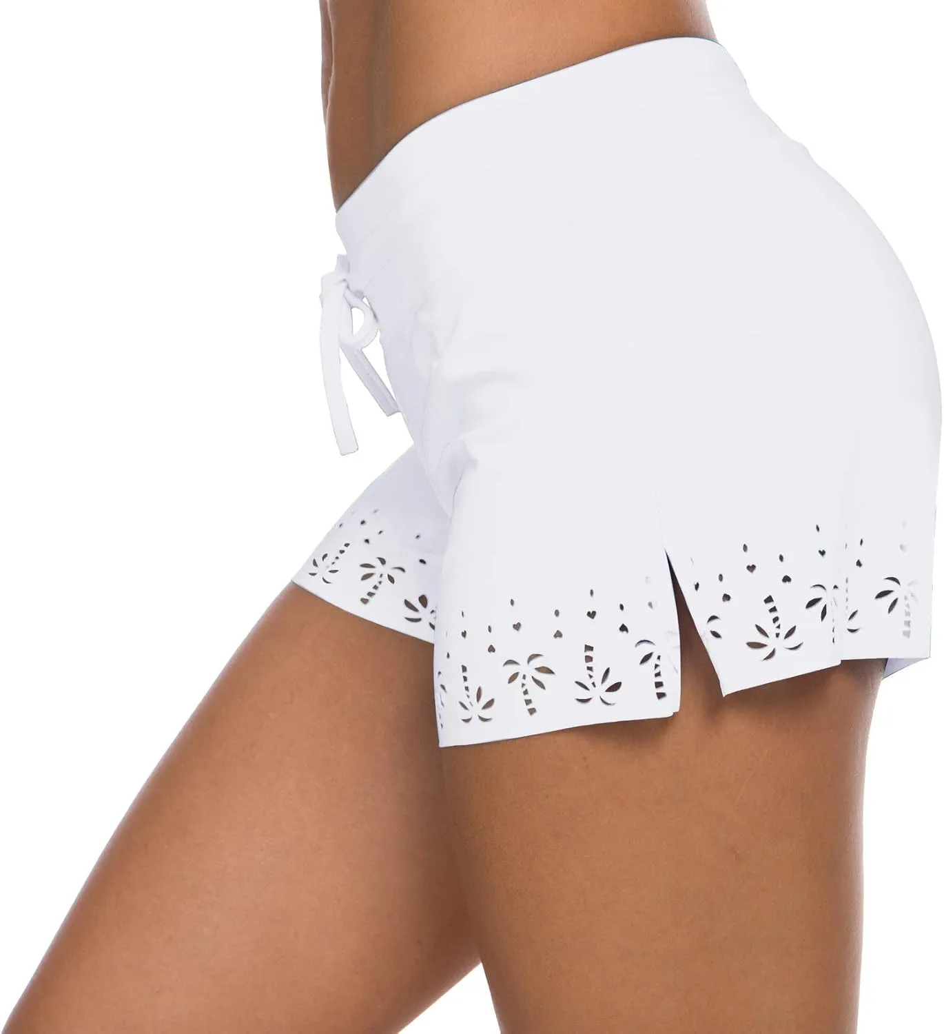 ChinFun Women's Board Shorts Swimswear Bottoms Tankini Swim Bathing Briefs Swimsuit Boardshorts Beach Trunks with Liner