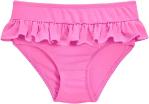 City Threads Made in USA Girls' Swimwear Ruffle Swim Briefs Bikini Bottoms Beachwear Swimming Suit