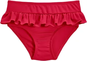 City Threads Made in USA Girls' Swimwear Ruffle Swim Briefs Bikini Bottoms Beachwear Swimming Suit
