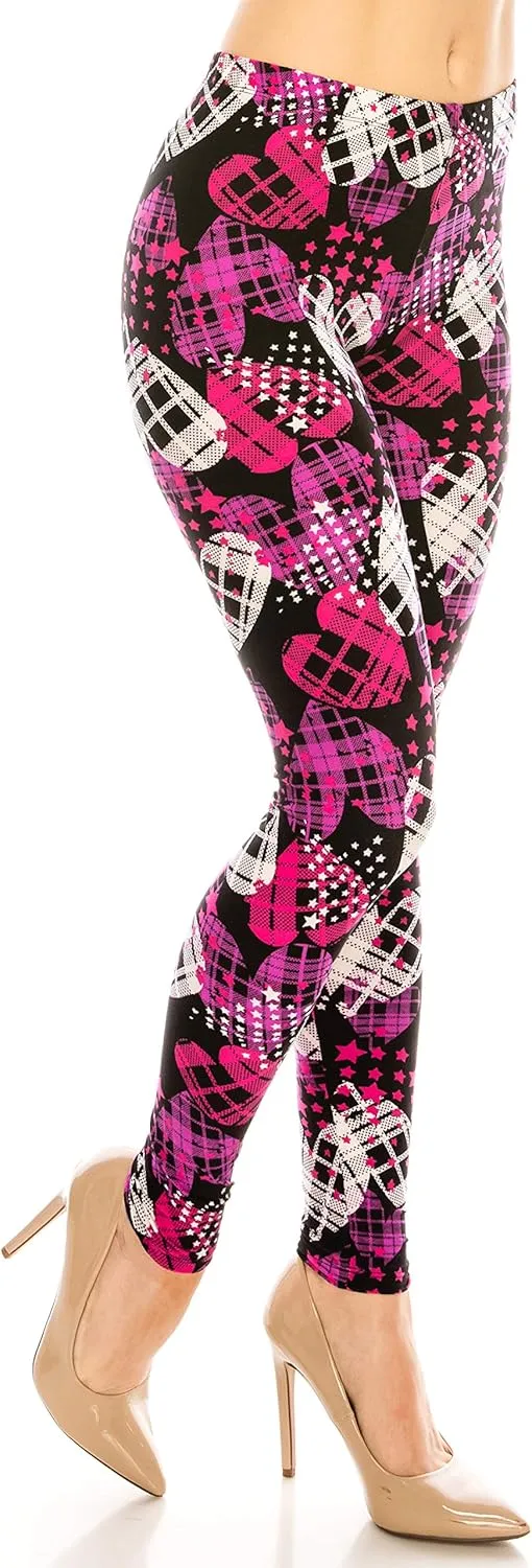 Eevee Women’s High Waist Workout Leggings - Casual Stretch Lightweight Comfort Sports Yoga Running Athletic Lounge Pants