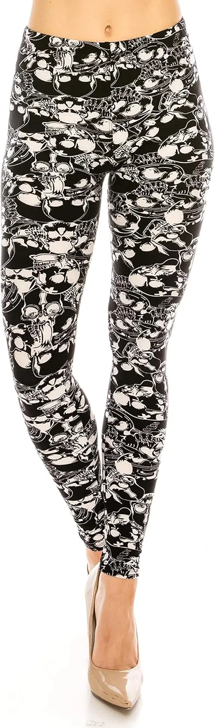Eevee Women’s High Waist Workout Leggings - Casual Stretch Lightweight Comfort Sports Yoga Running Athletic Lounge Pants