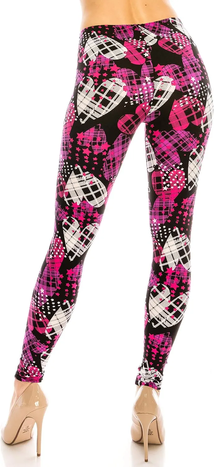 Eevee Women’s High Waist Workout Leggings - Casual Stretch Lightweight Comfort Sports Yoga Running Athletic Lounge Pants