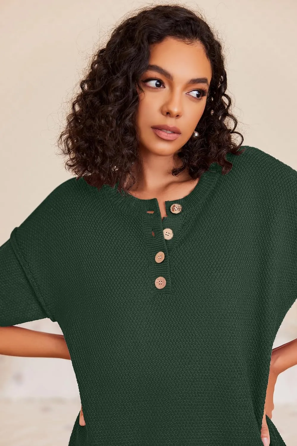 Ekouaer Lounge Sets for Women 2 Piece Pullover Sweater Set Knit Tops Wide Leg Pants Sweatsuits Casual Travel Outfits, S-XXL
