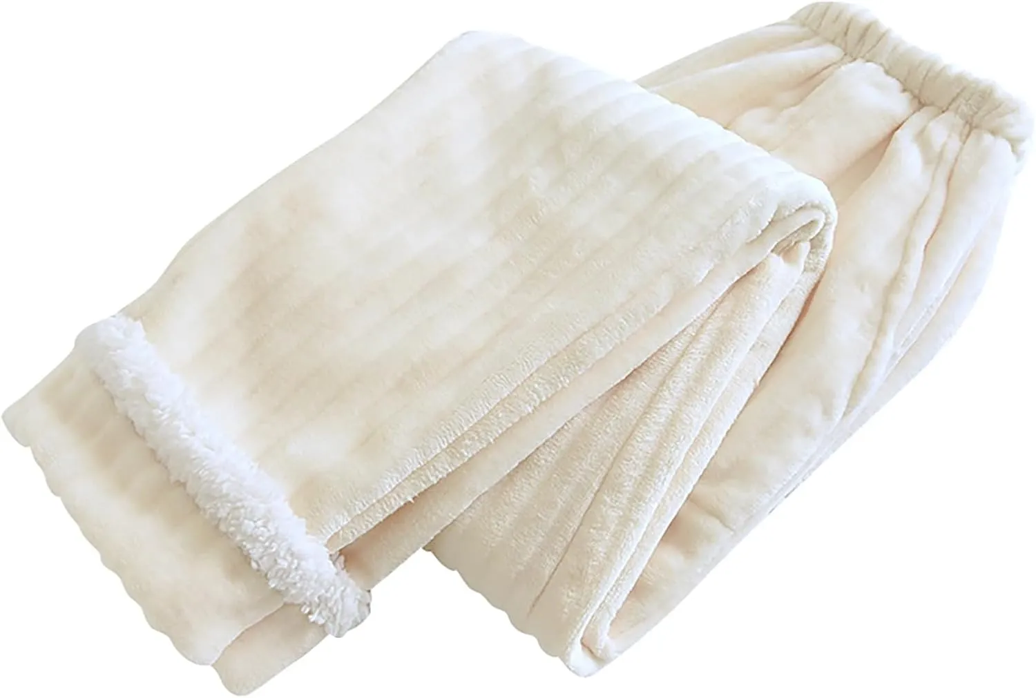 Fall Fashion for Women 2024 Trendy Fuzzy Pajama Pants Comfy Warm Fleece Lounge Long Pants Sleepwear Home Pants