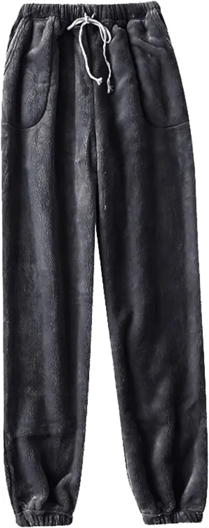 Fall Fashion for Women 2024 Trendy Women's Fleece Pajama Pants Comfy Warm Lounge Long Sleepwear Velvet Home Pants