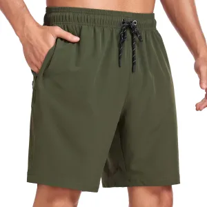 Flytop Mens Swim Trunks Quick Dry Board Shorts with Zipper Pockets Bathing Suit