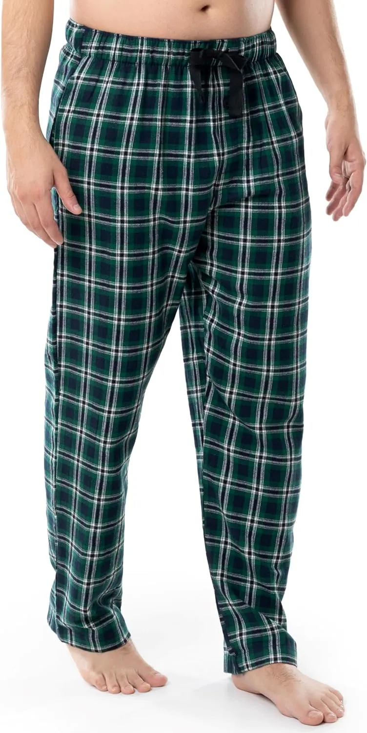 Fruit of the Loom Men's Soft Flannel Pajama Lounge Sleep Pant