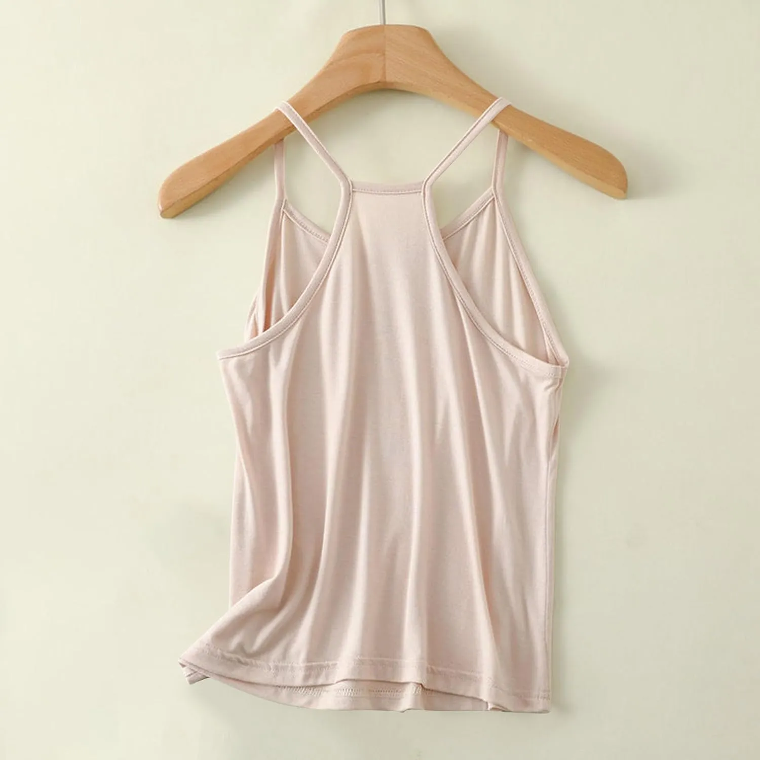 FZYLQY Women's Tank Tops Loose Fit Spaghetti Strap Tank Top Solid Color Dressy Causal Camisole Tops Yoga Athletic Tanks