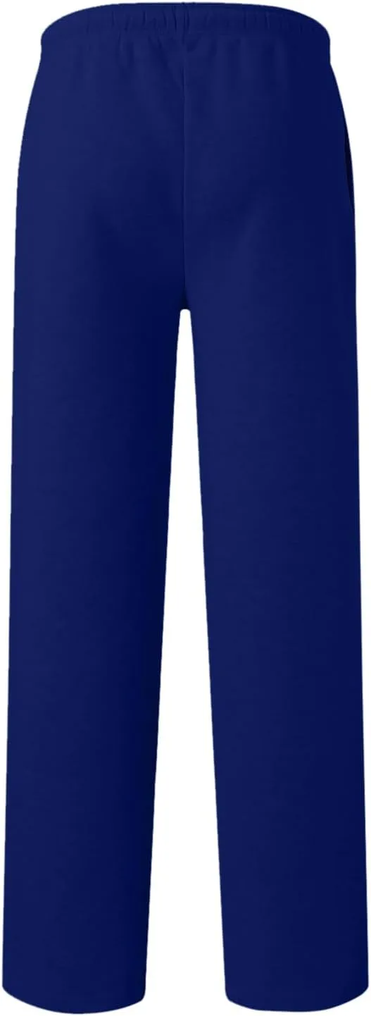 Jogging Pants Men,Mens Baggy Sweatpants with Pockets Fleece Lined Yoga Pants Hiking Pants Workout Pants Lounge Pants