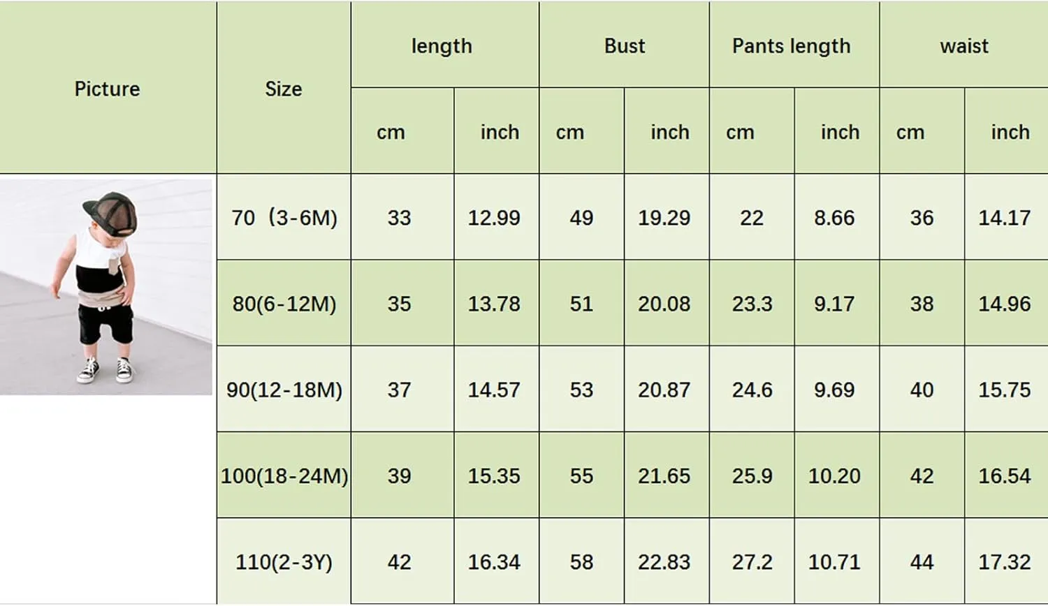 Kupretty Baby Boy Summer Clothes Sleeveless Tank Tops Vest T-Shirt   Casual Shorts Toddler Outfits Set