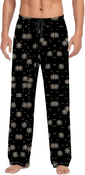 LCMTWX Pajama Bottoms for Men Women Pajama Pants with Drawstring and Pockets Sleep Bottoms Pajamas with Pockets Big and