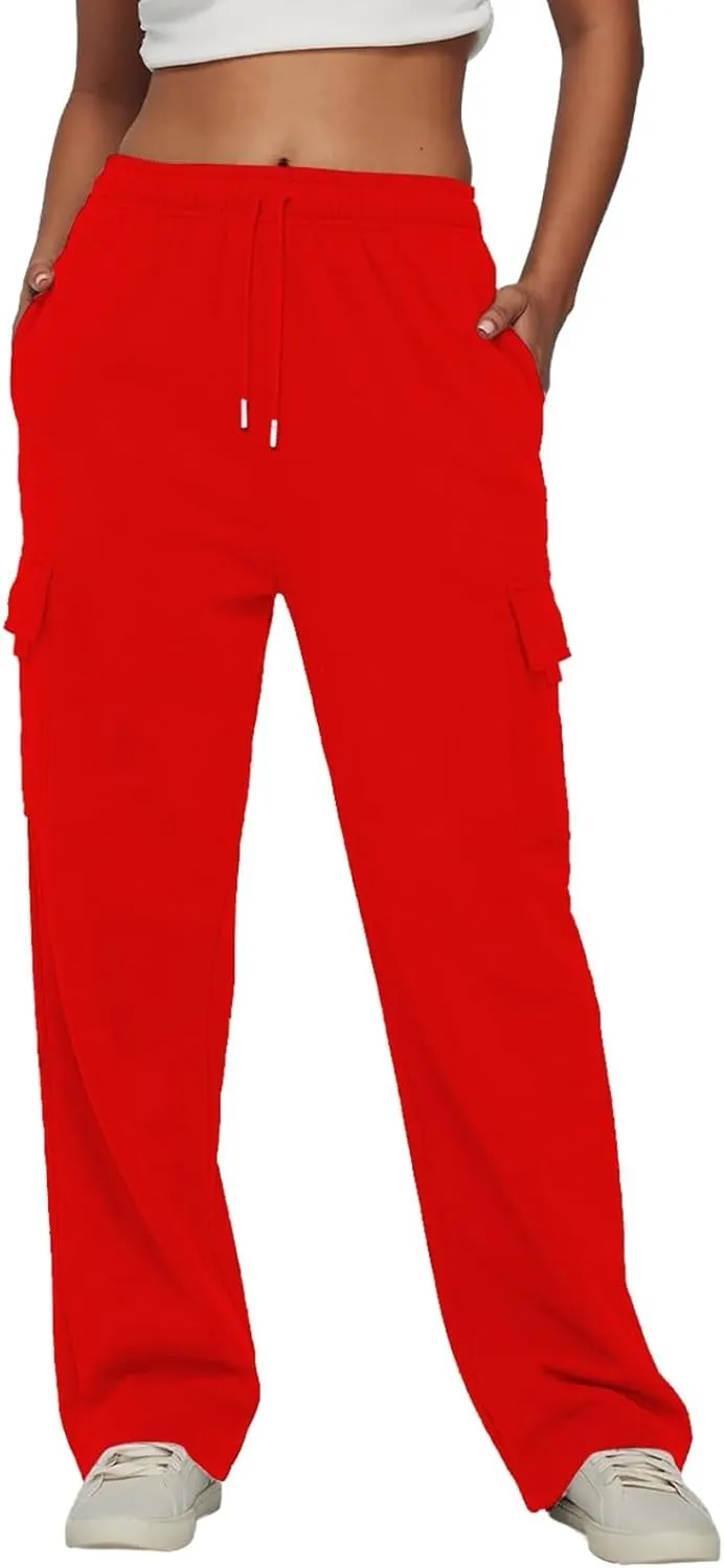 Linen Pants for Men Solid Color Casual Zipper Pocket Colorblock Loose Comfy Sweatpants Trousers for Men Green