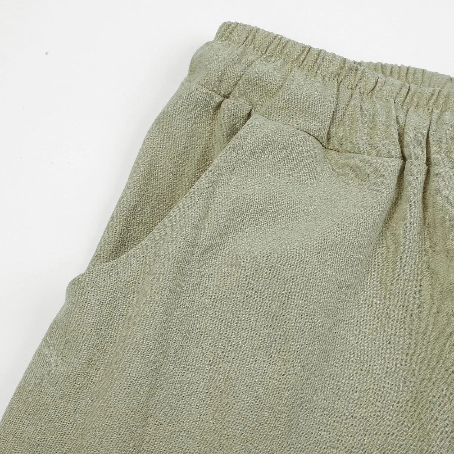 Linen Pants Men Slim Fit Casual Loose Fit Stretch Slacks Big Tall Flat Front Flex Golf Straight Long Pants