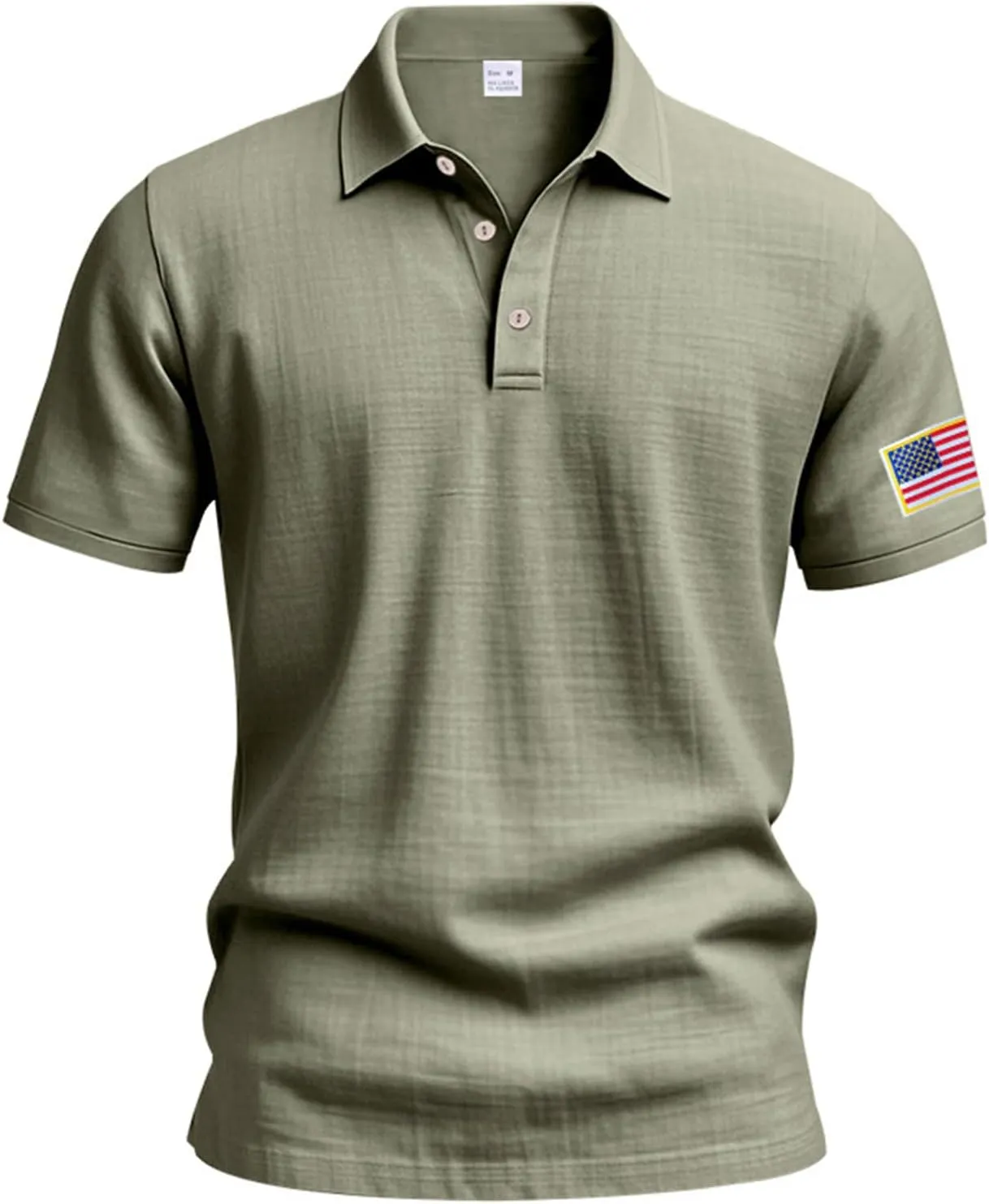 Linen Shirts for Men 4th of July Patriotic Shirts American Flag Print Tops Summer Beach Breathable Vacation Shirts