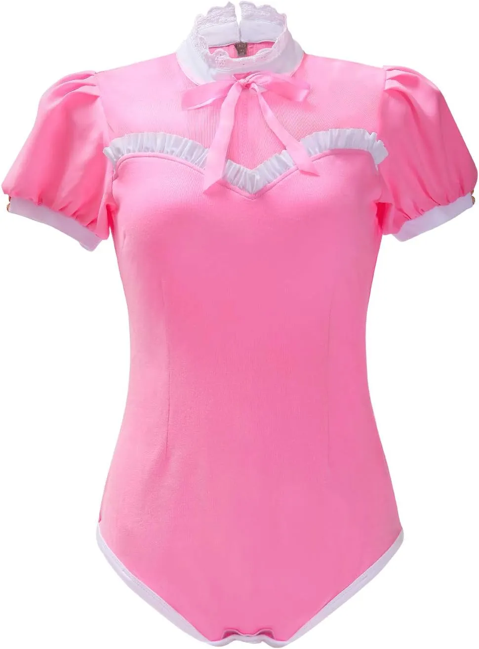 Littleforbig Cotton Romper Onesie Pajamas Bodysuit - Maid Suit