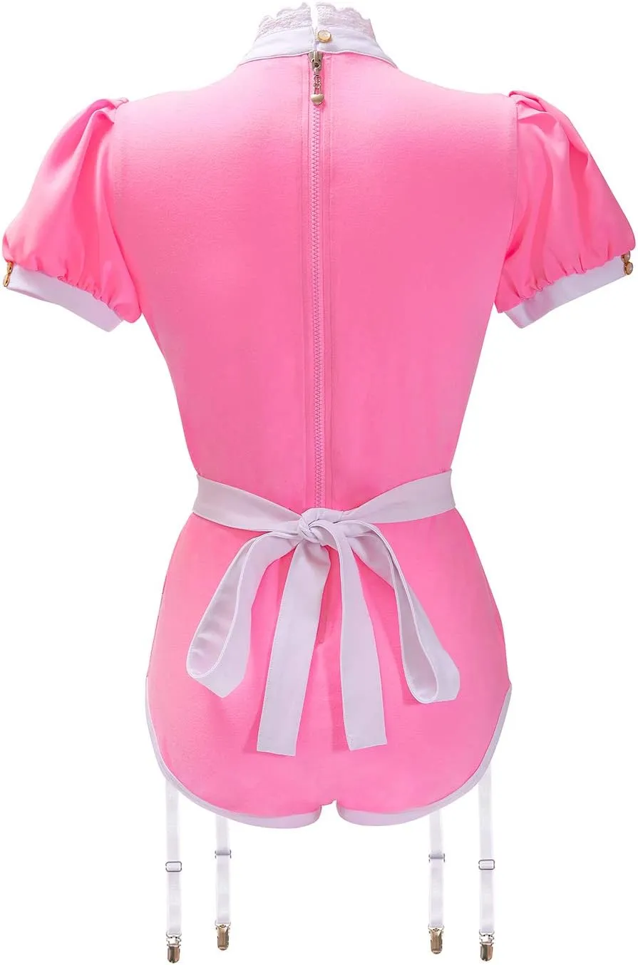 Littleforbig Cotton Romper Onesie Pajamas Bodysuit - Maid Suit
