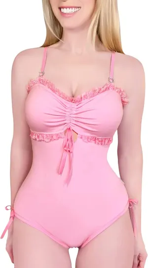 Littleforbig Cotton Romper Onesie Pajamas Bodysuit - Sugar Baby