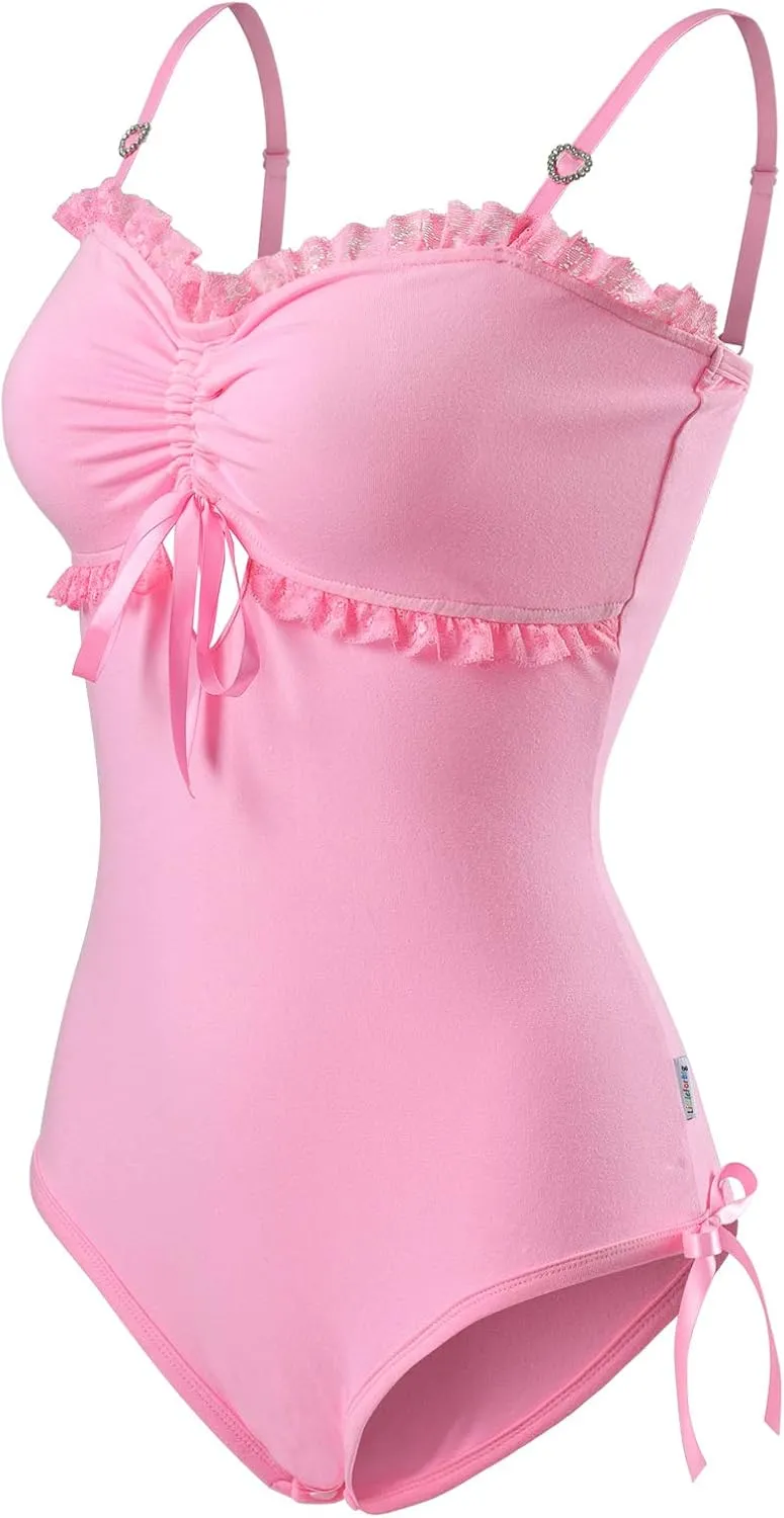 Littleforbig Cotton Romper Onesie Pajamas Bodysuit - Sugar Baby