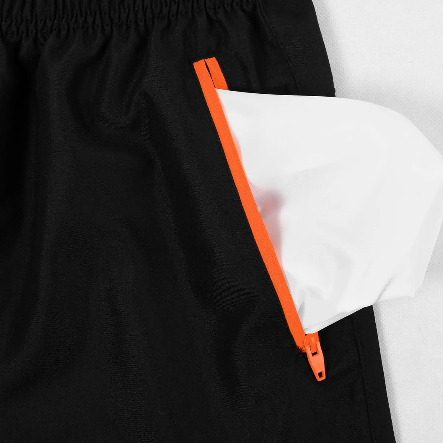 MADHERO Men Swim Trunks with Zipper Pockets Quick Dry Bathing Suits Mesh Lining