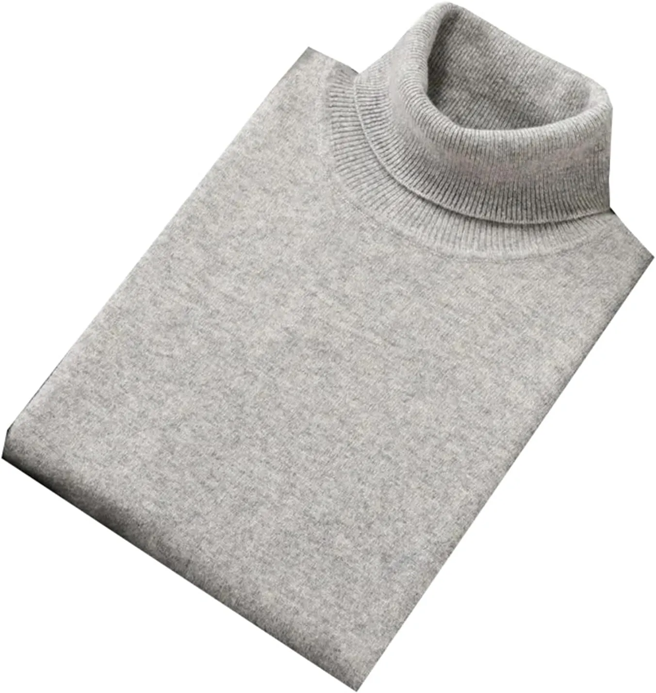 Men Cashmere Sweater Turtleneck Winter Warm Knitted Long Sleeve Pullovers Sweater