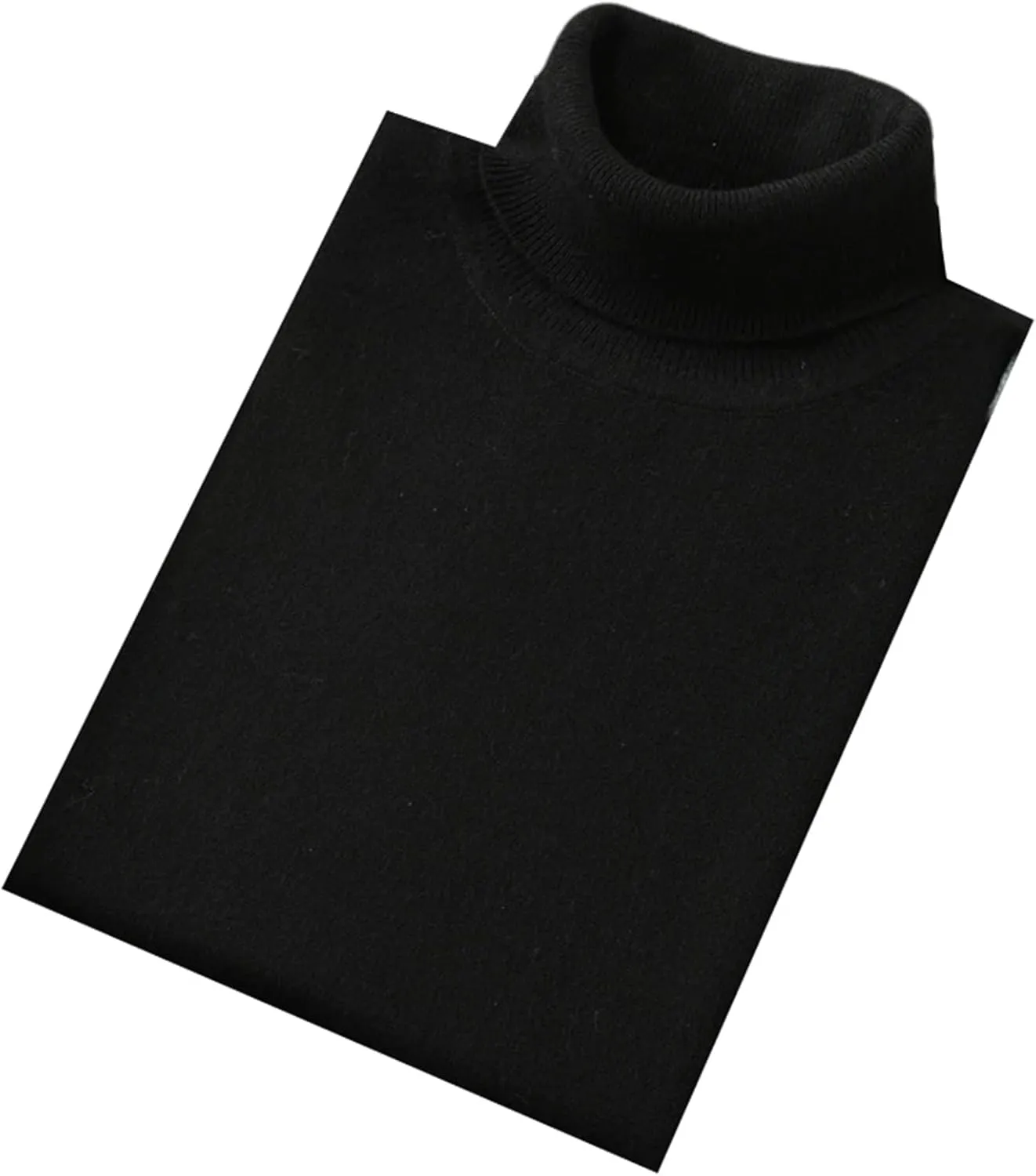 Men Cashmere Sweater Turtleneck Winter Warm Knitted Long Sleeve Pullovers Sweater