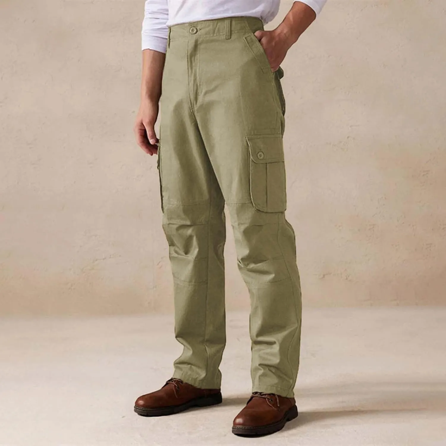 Mens 2024 Tactical Pants Casual Cargo Pants Hiking Pants Workout Joggers Work Sweatpants Lightweight Pants Outdoor