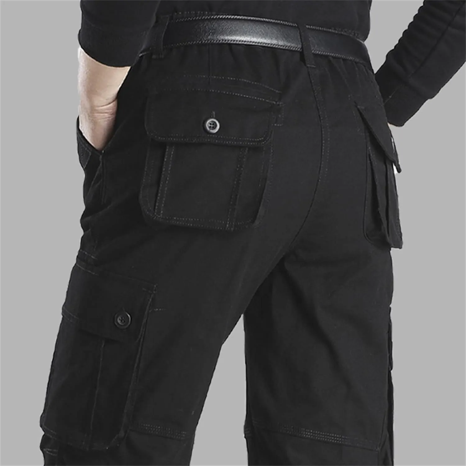 Mens 2024 Tactical Pants Casual Cargo Pants Hiking Pants Workout Joggers Work Sweatpants Lightweight Pants Outdoor