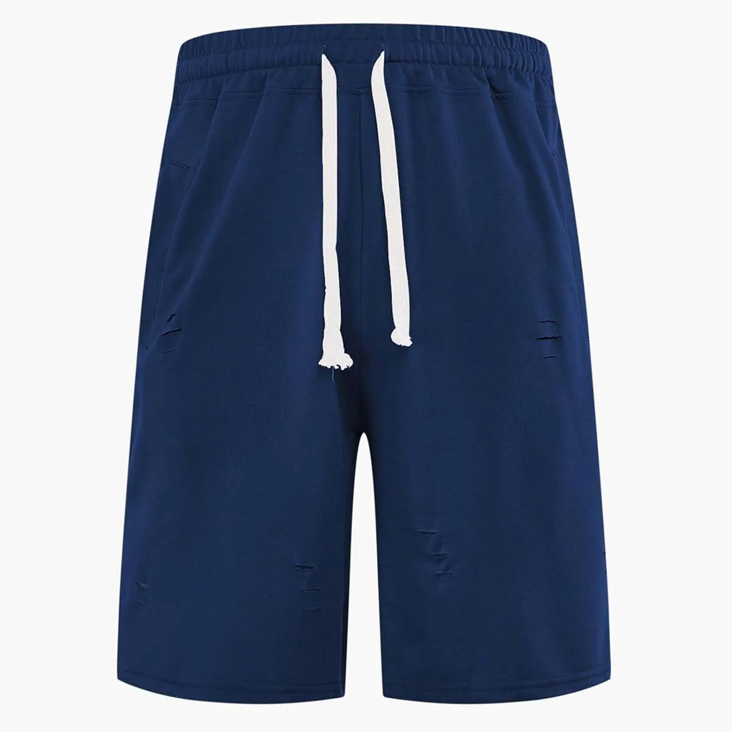 Men's Athletic Waffle Shorts Quick Dry with Pockets Bermuda Gym Running Workout Lightweight Activewear Trunks