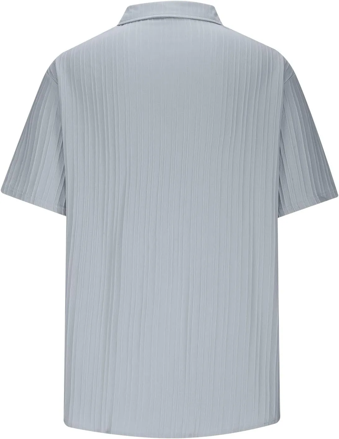 Mens Button Down Shirts Short Sleeve Linen Cotton T Shirts Business Casual Work Tshirt Summer Dress Shirts Outfits Clothes