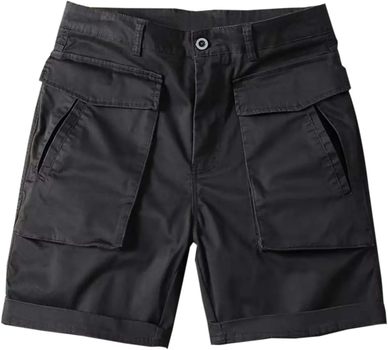 Men's Cargo Pants Cotton Work Trousers Men Trousers Linen Men's Cotton Cargo Pants Multi-Pocket Trousers for Trekking